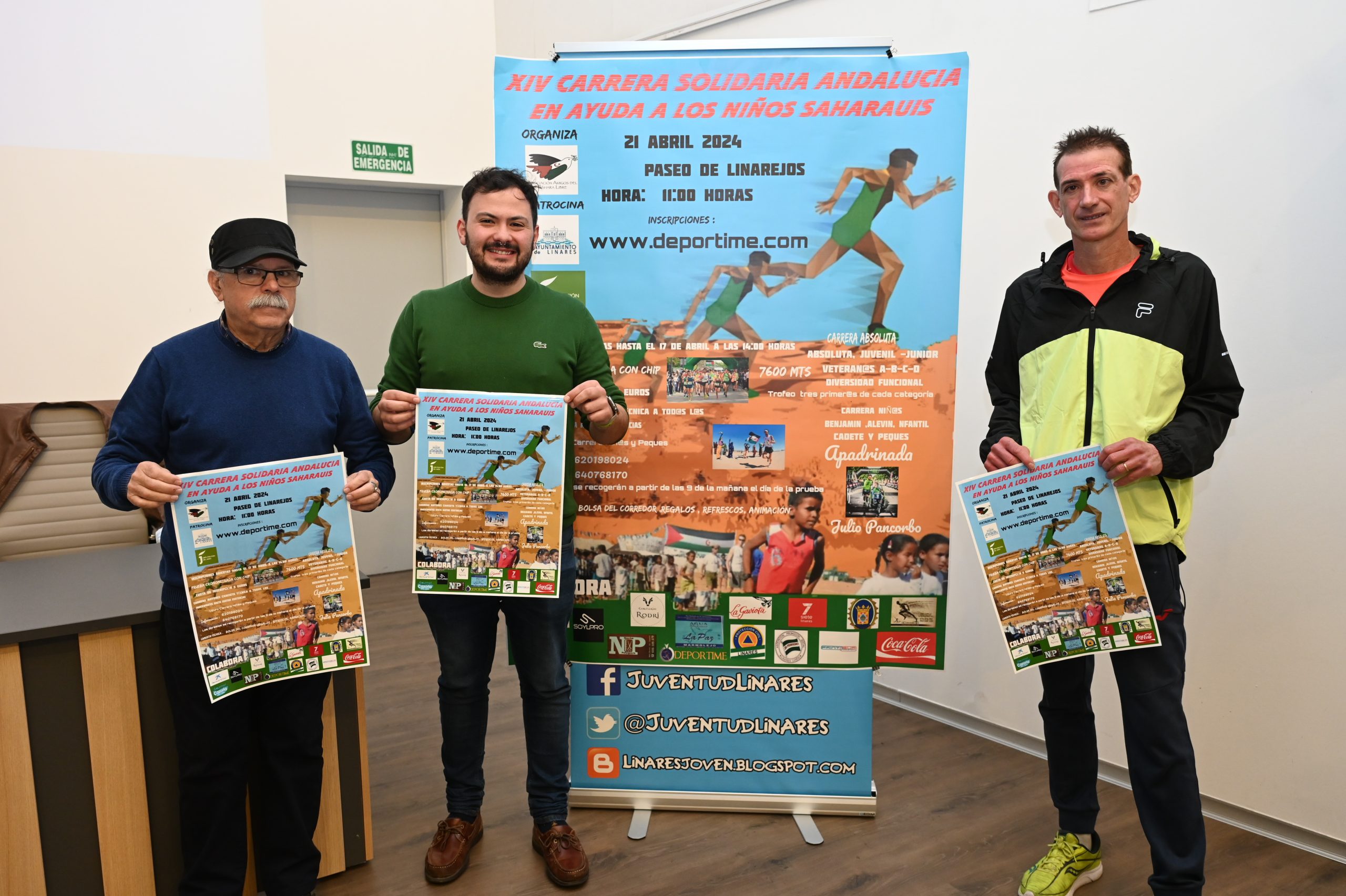Presentación Carrera Solidaria Andalucia en Ayuda a los Niños Saharauis