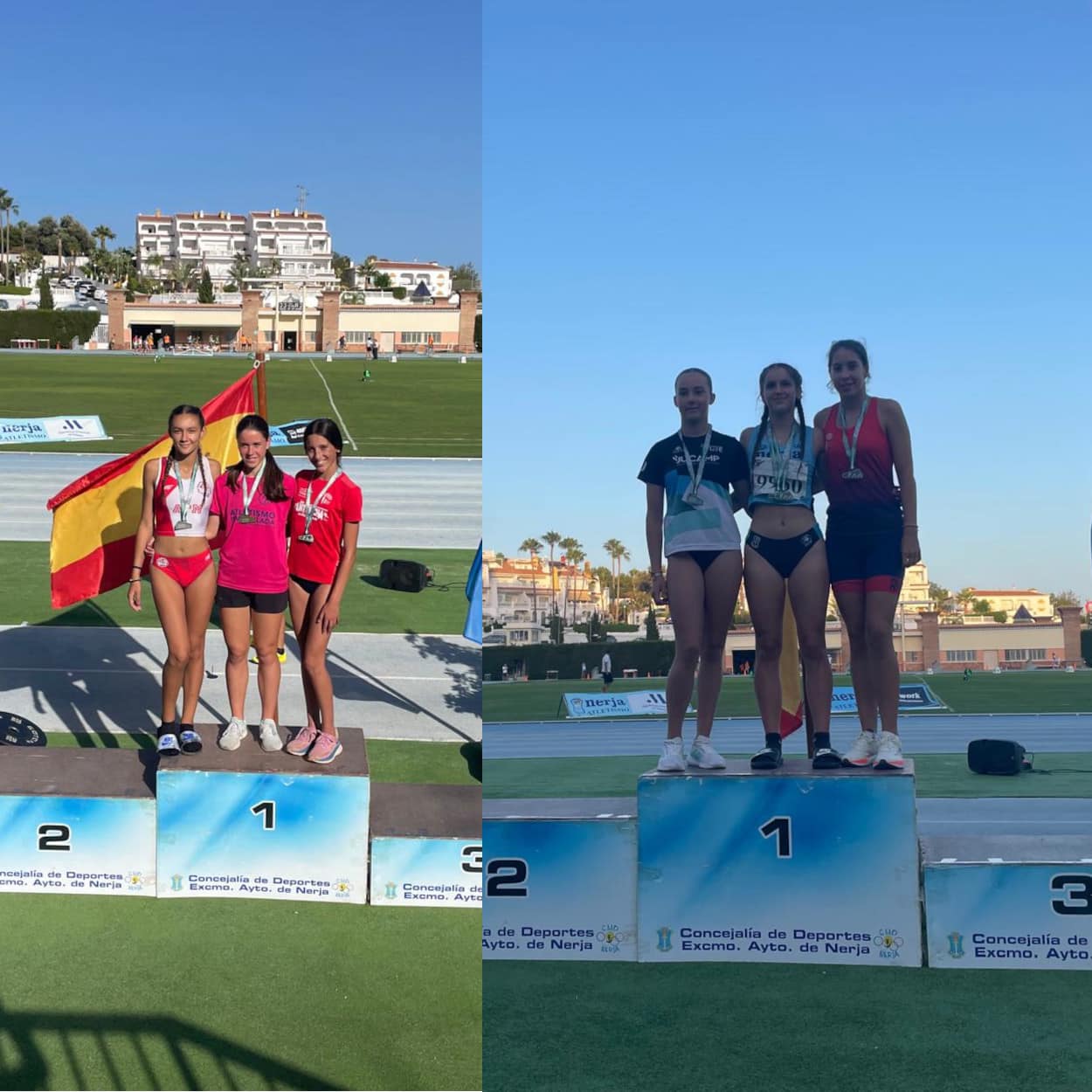 En su «Andaluz», los «sub 16» del Antorcha obtuvieron dos medallas de bronce y excelencia.