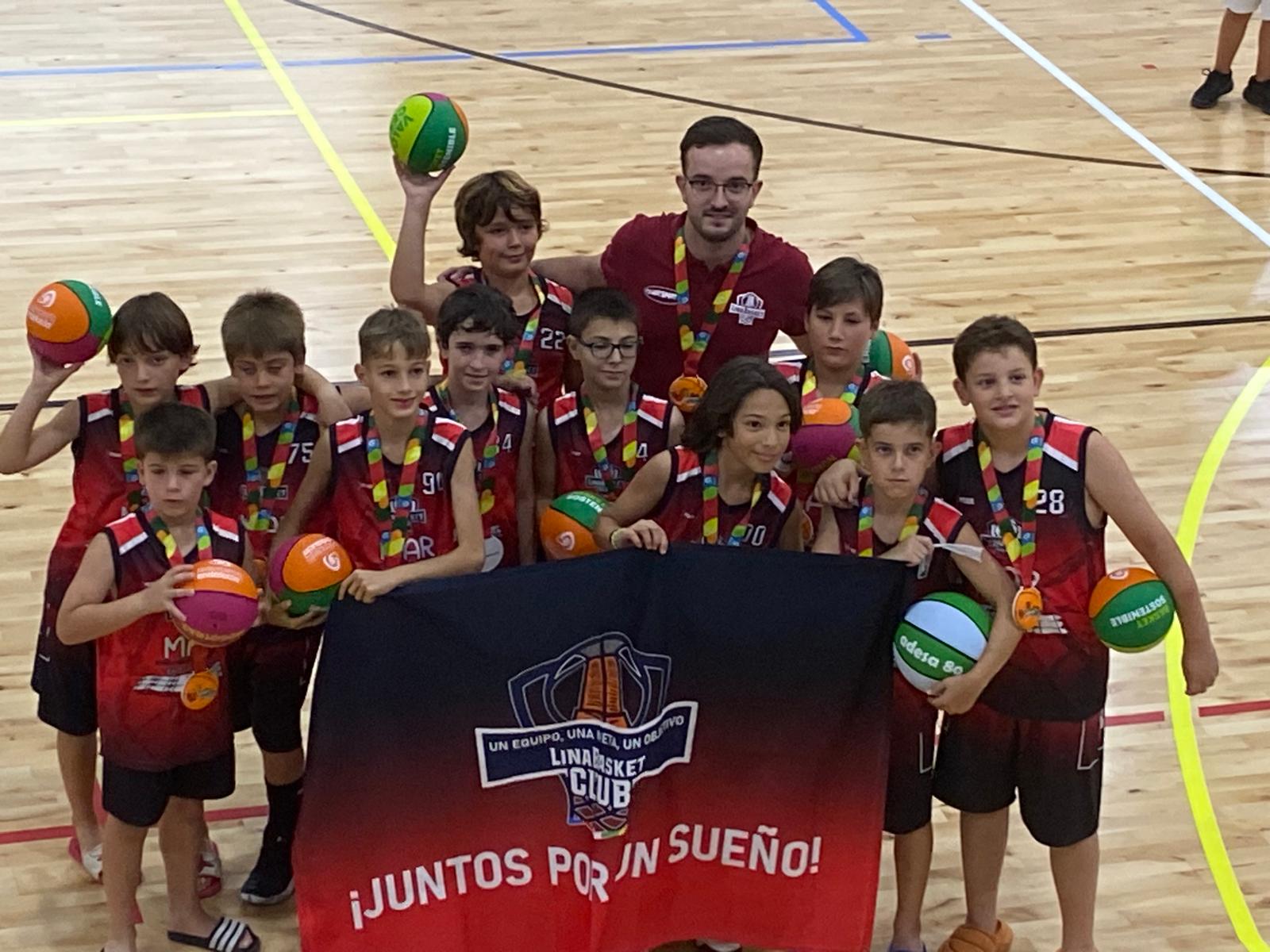 El Mar Fotovoltaicas Linabasket finaliza la Copa de Andalucia  de Premini Masculino