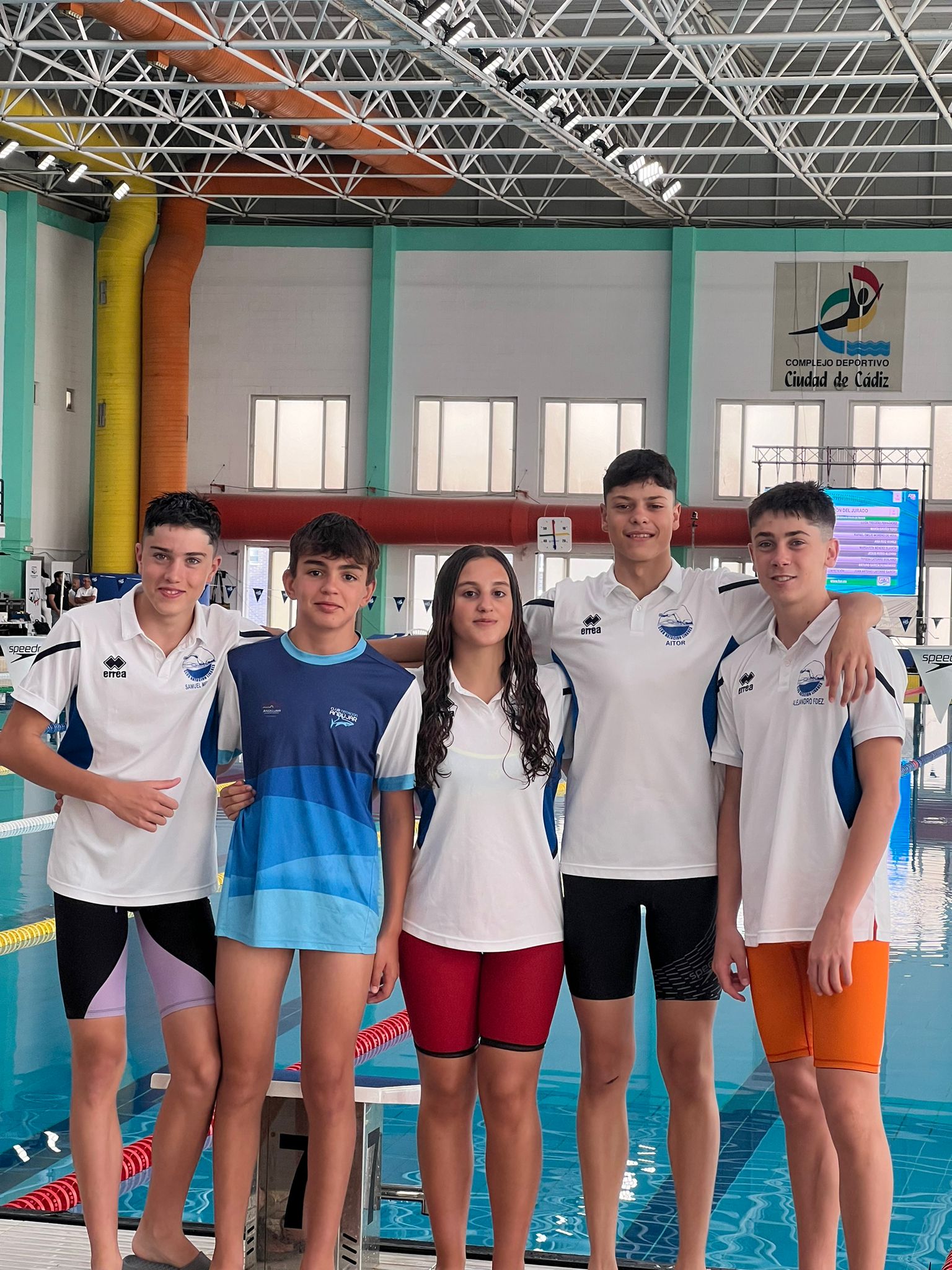 El CN Linares en el Andaluz de Natación