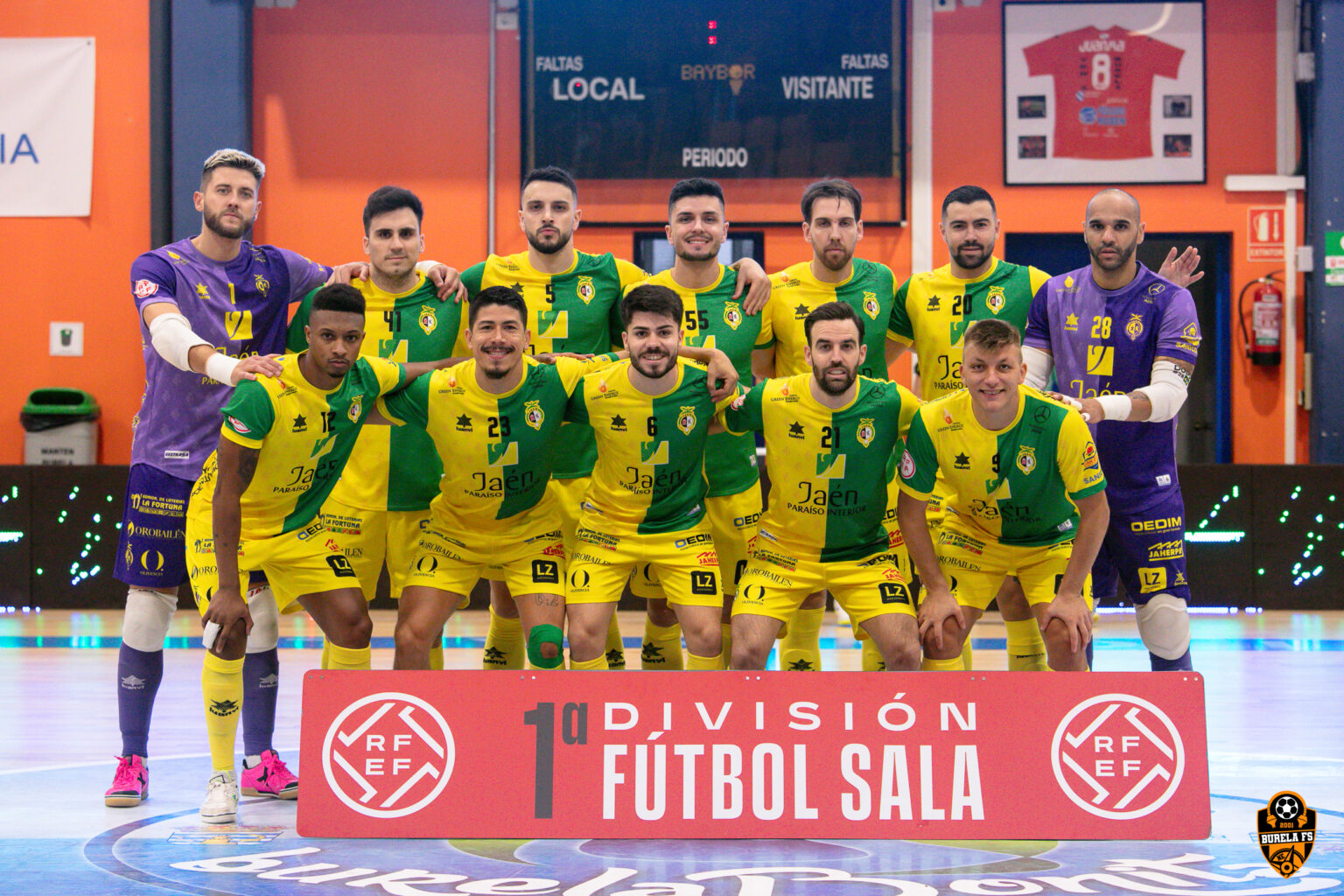 Victoria jiennense 1-4 en Lugo frente a Burela FS