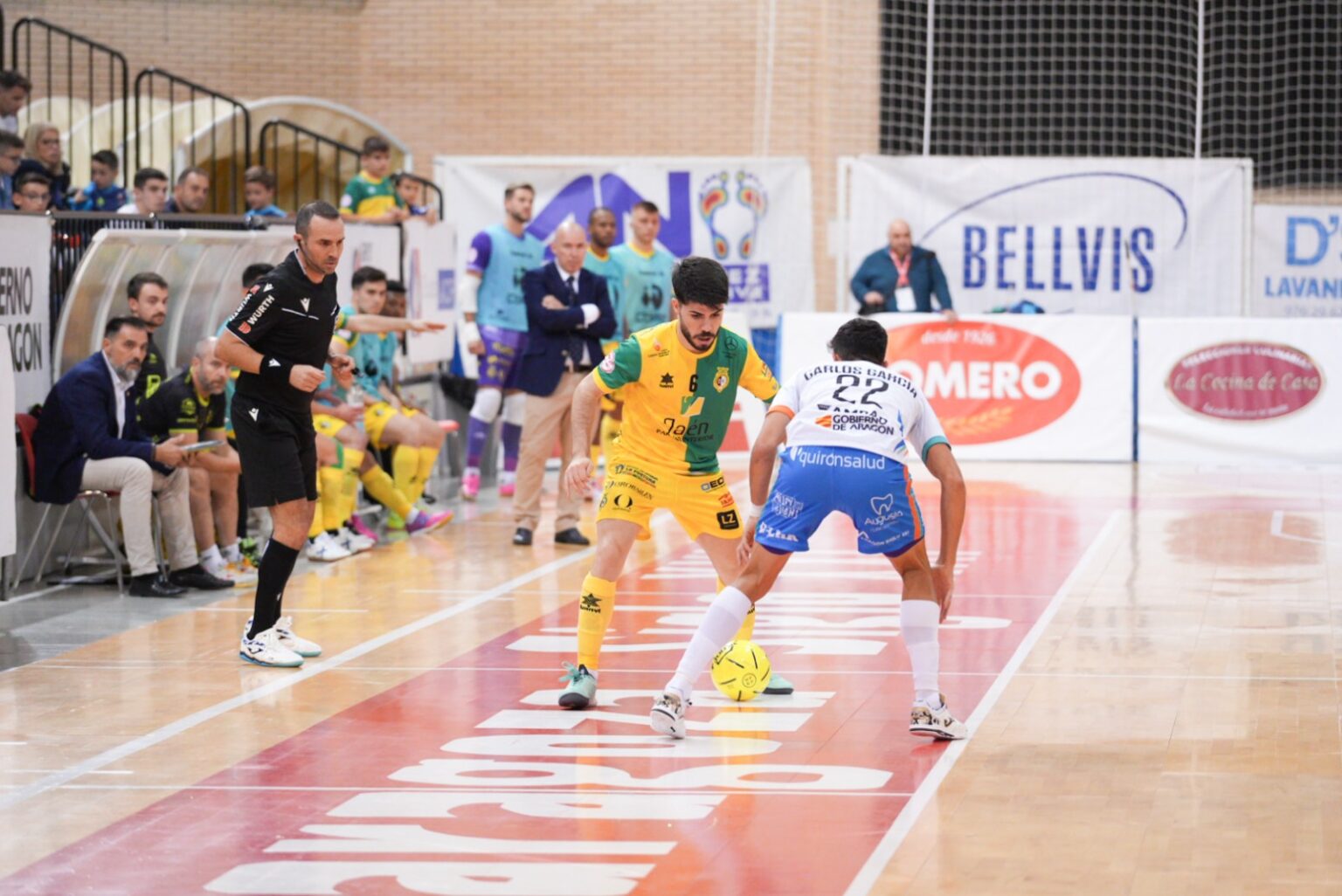 Victoria en el Olivo arena del Jaen futbol sala