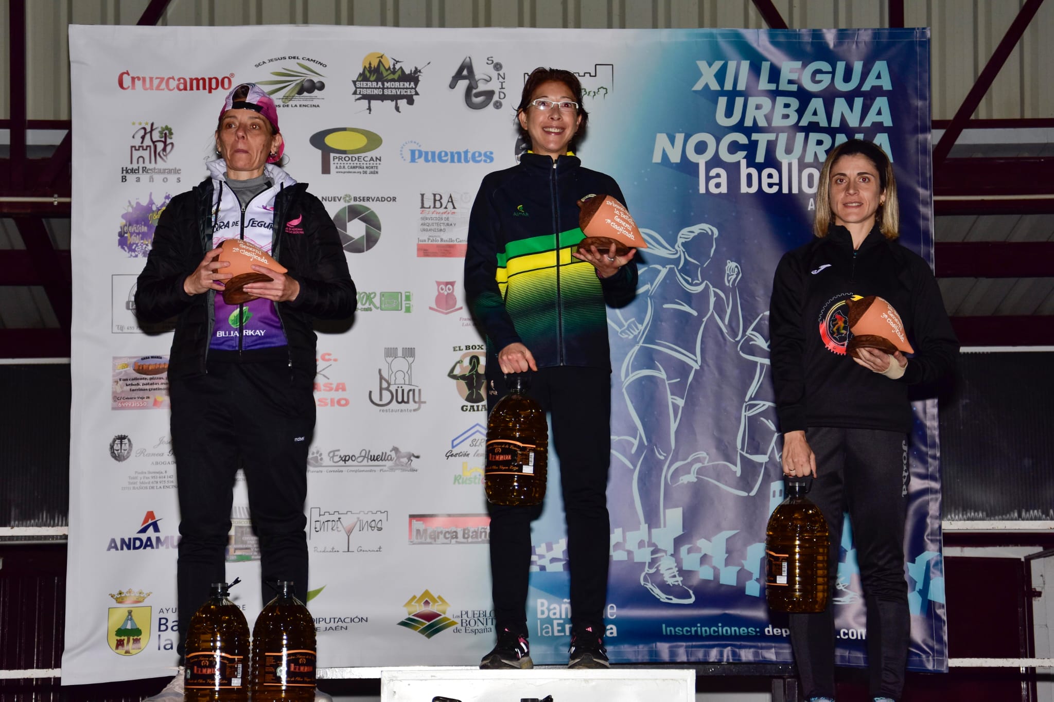 Jose Angel Fernadez y Maria Jose Jimenez se imponen en la XII Legua Urbana La Bellota