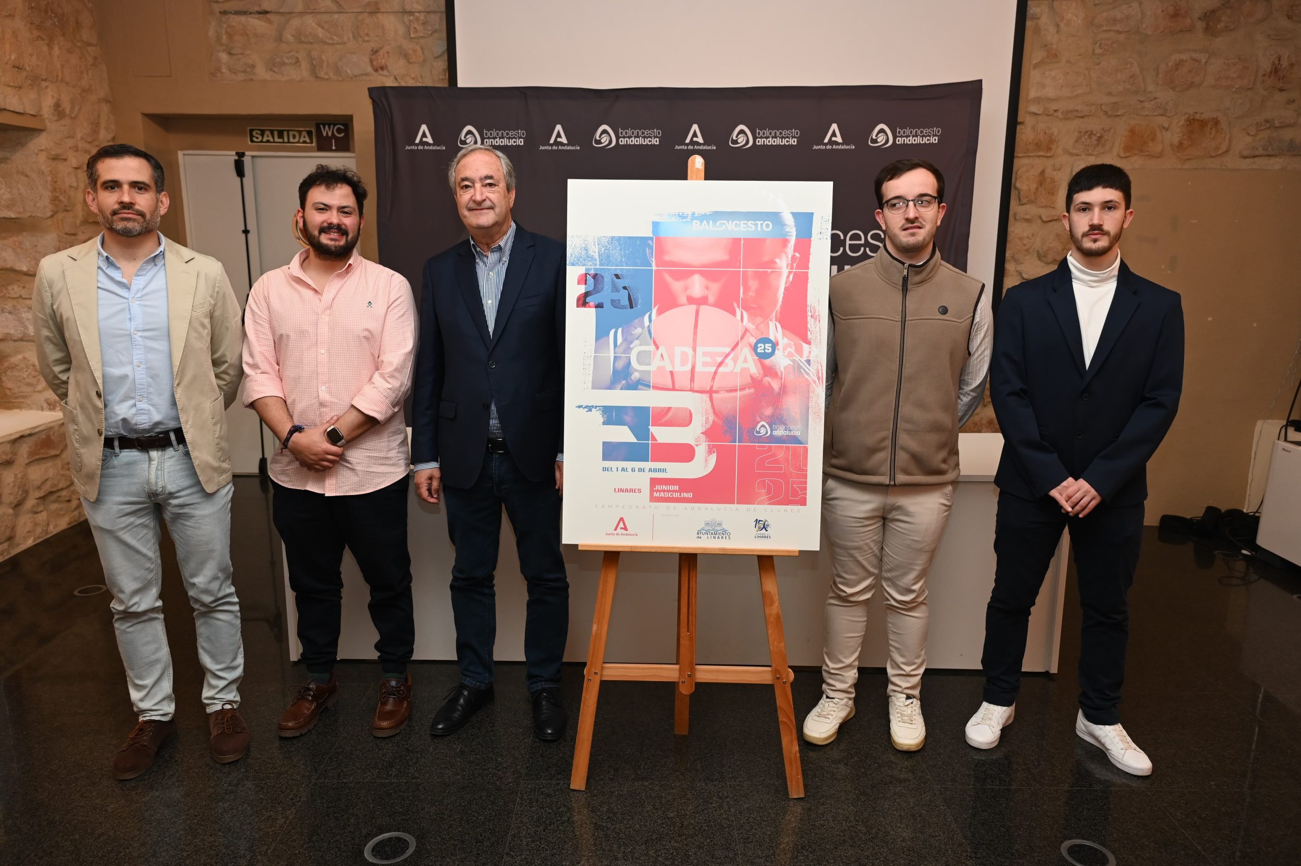 Linares acogerá del 1 al 6 de abril el Campeonato de Andalucía de Baloncesto 2025 en categoría junior masculino