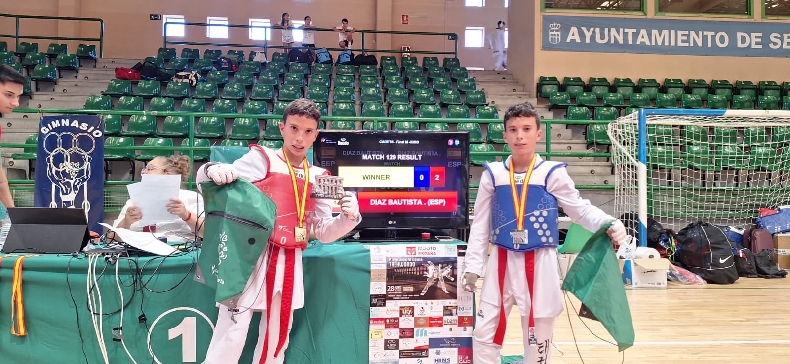 Oro para Joel García en el Open Internacional de Segovia de Taekwondo
