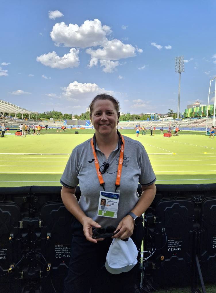 Ana Peinado, Orgullo de la provincia y Nueva Jueza de Categoría Bronce en el Atletismo Profesional
