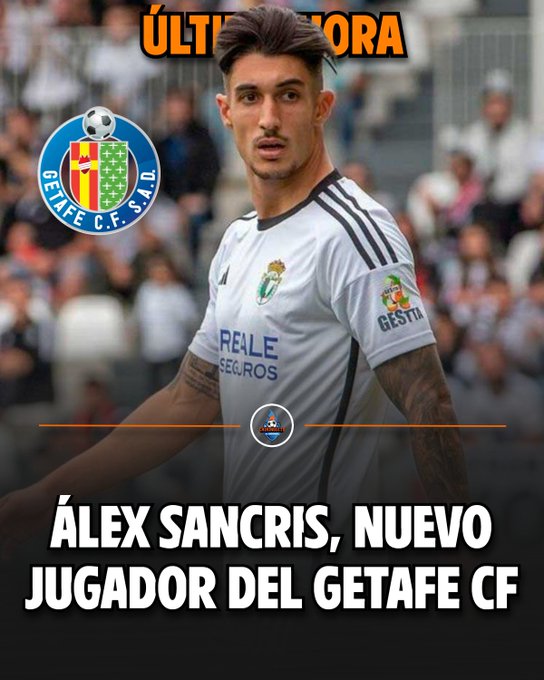 De Linarejos a LaLiga EA Sports! Alex Sancris Ficha por el Getafe CF