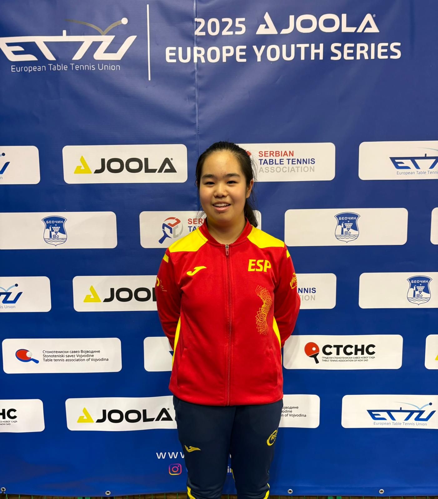 La deportista linarense Ana Chen conquista el Open de Serbia por equipos junto a Carmen Gómez