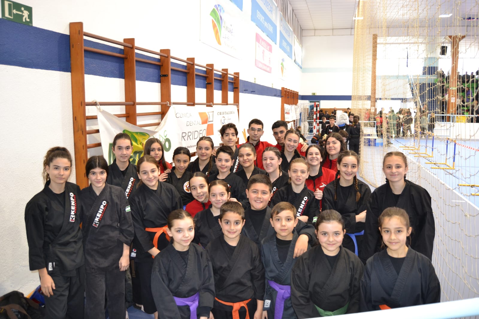 El CD Estudio Martos brilla en el Andaluz Infantil de Kenpo con 24 medallas en Almuñécar