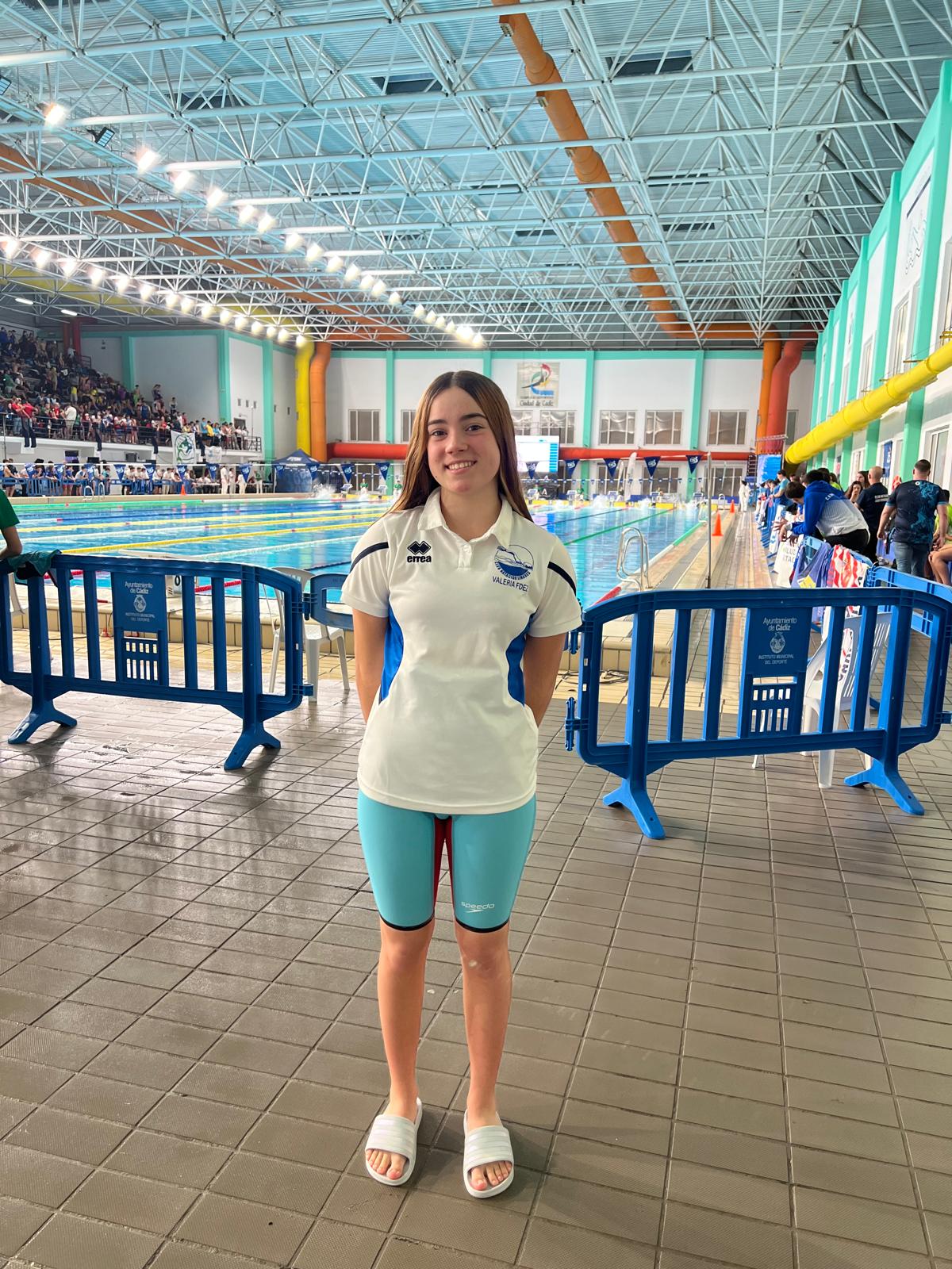Valeria Fernández representará a Linares en el Campeonato de España Infantil de Natación