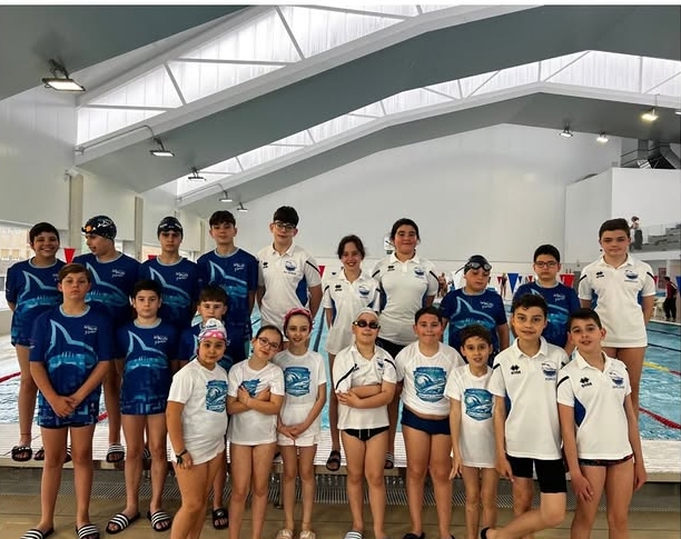 El Club Natación Andújar logra un brillante tercer puesto en Torredelcampo con 319 puntos
