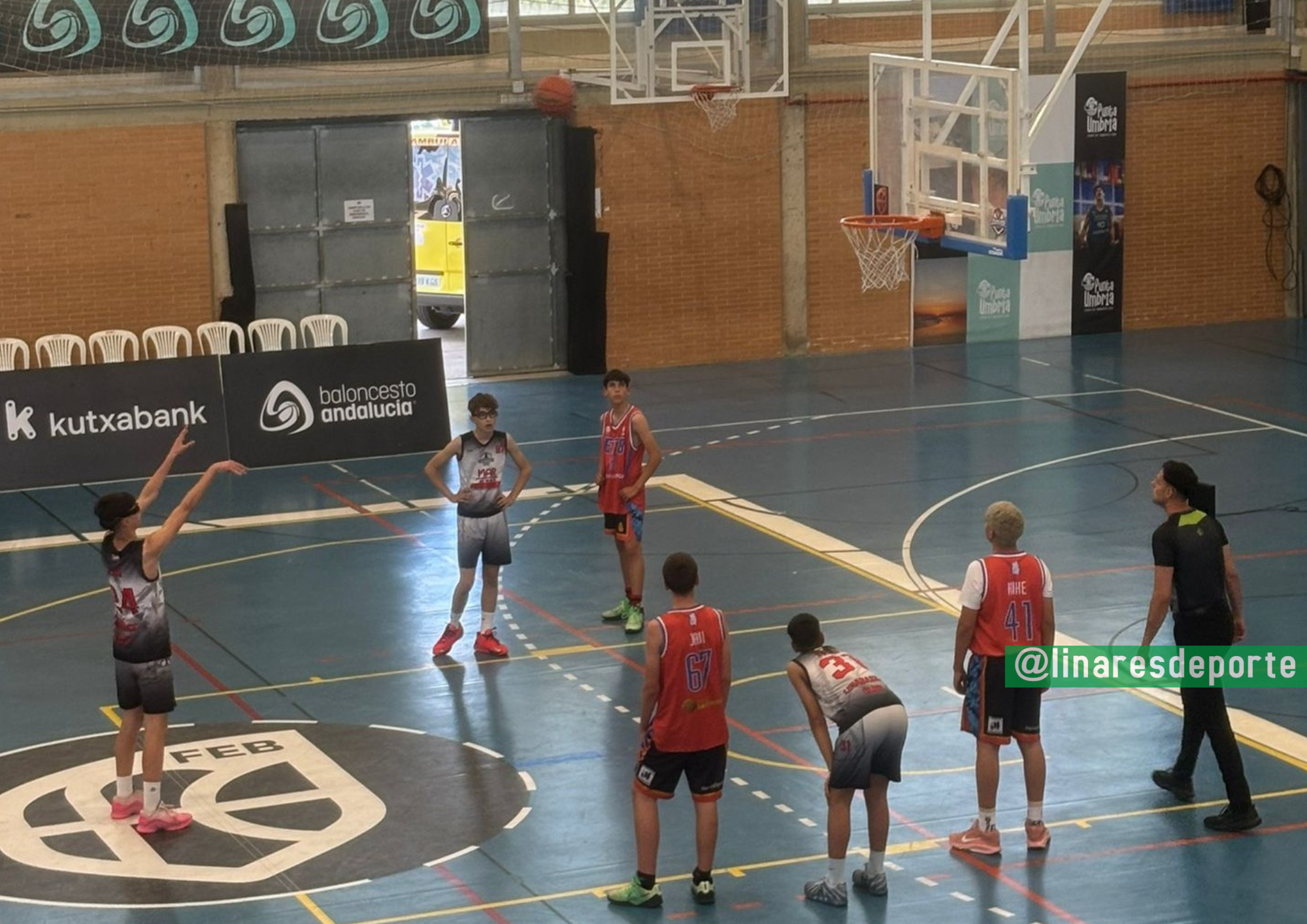 Debut exigente para el Linabasket en Punta Umbría ante un Toyo Riegos imparable