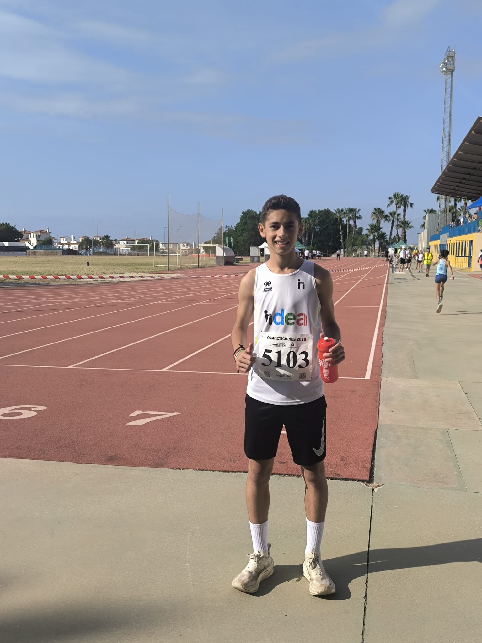 Hugo Gutiérrez firma un notable debut en el Andaluz Oriental de Fondo Sub 14