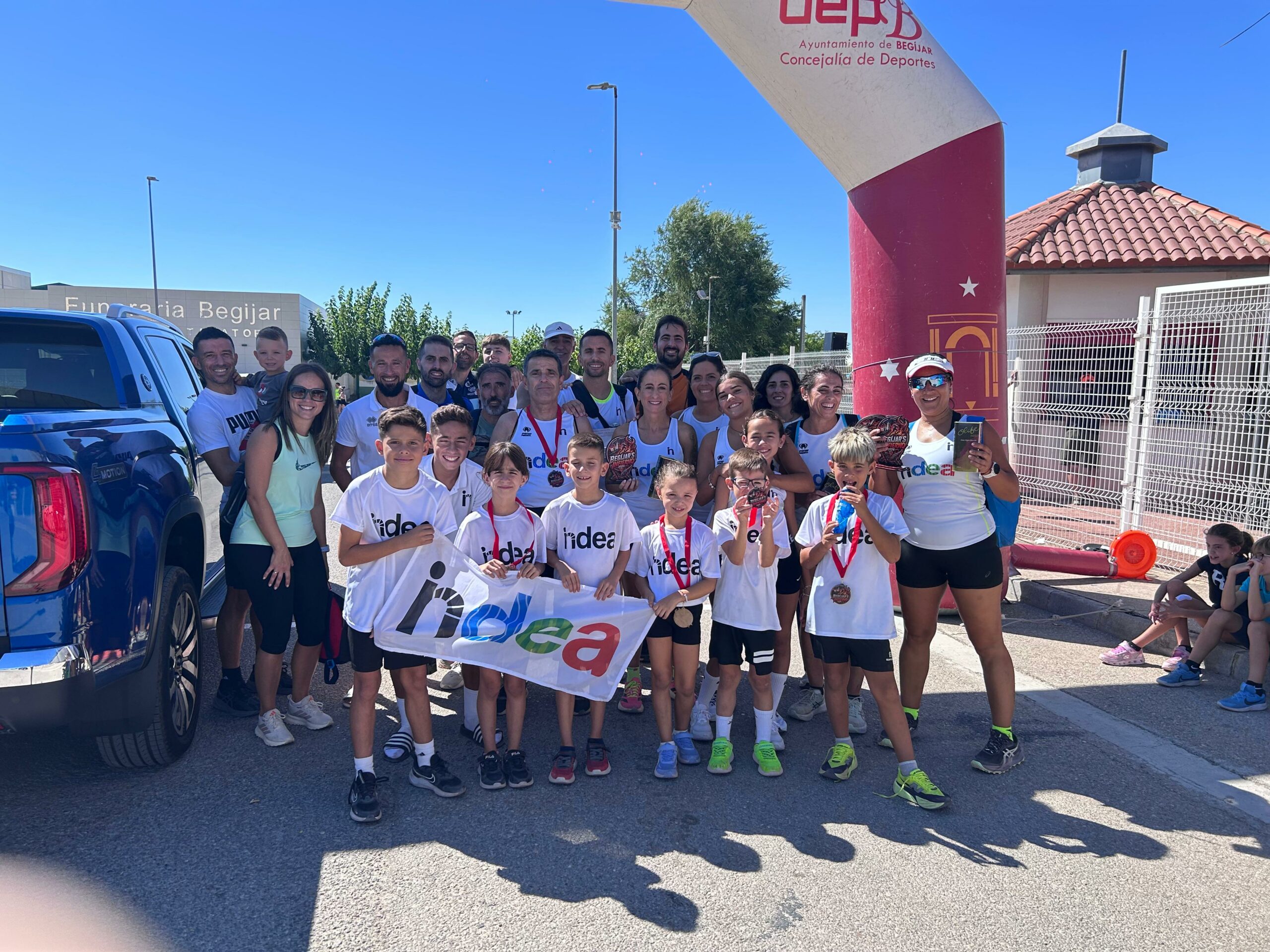 El CD Idea sigue creciendo y cosecha cuatro pódium en el XV Urban Cross Begíjar Infierno