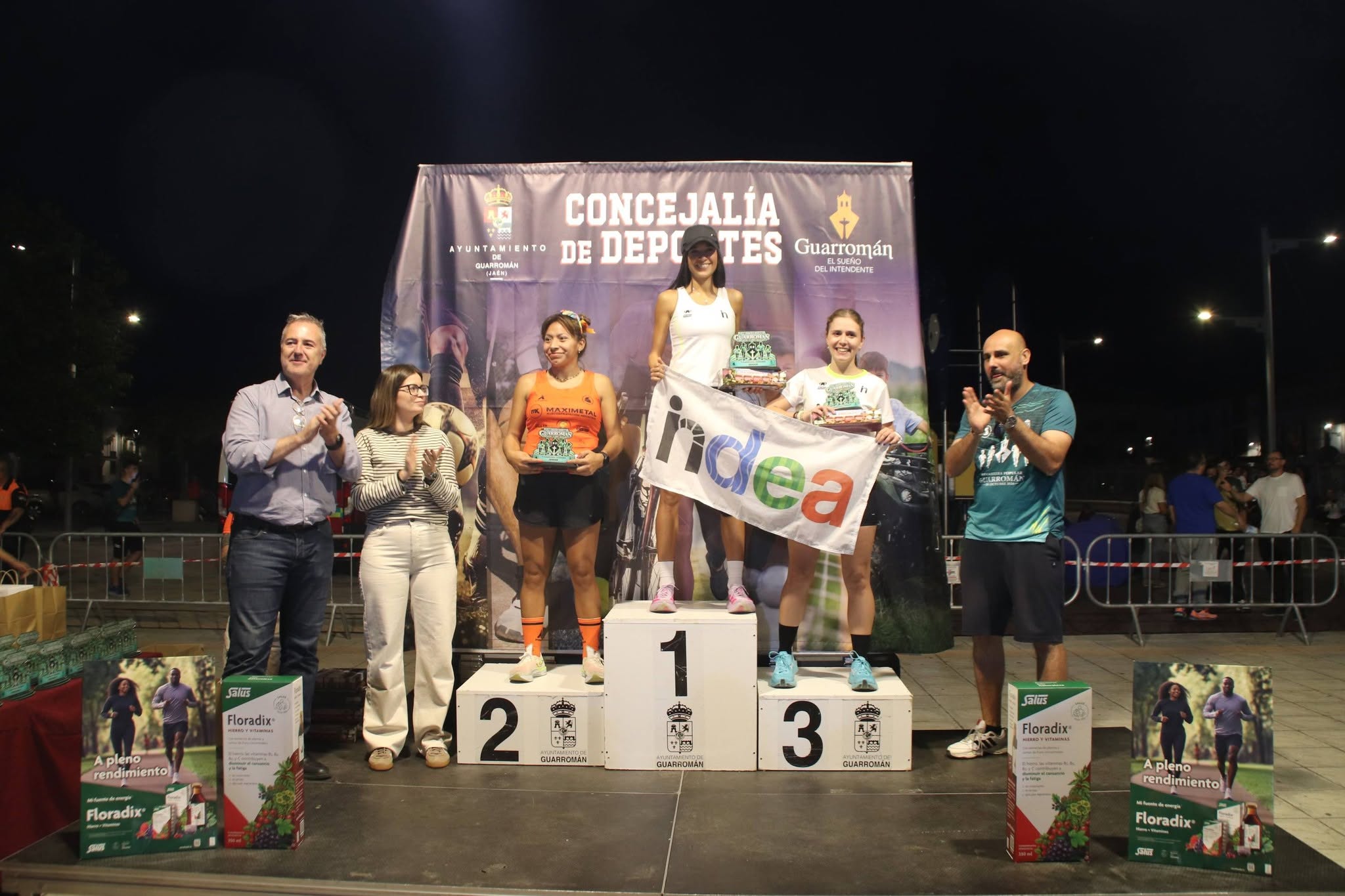 El CD INDEA brilla en la XII Carrera Popular de Guarromán con 11 podios.