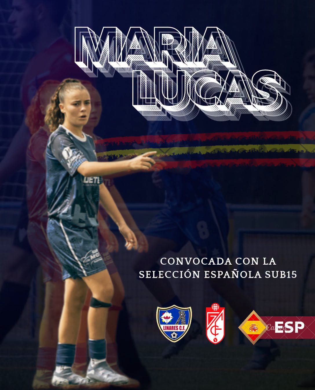 María Lucas, exjugadora azulilla, recibe la llamada de la Selección Española Sub-15