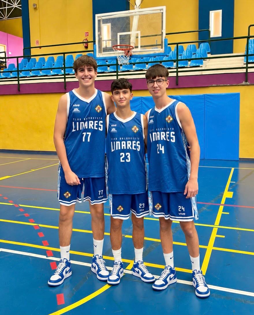 Tres jugadores del Linkasa CB Linares representarán a la ciudad en el Andaluz Cadete Masculino